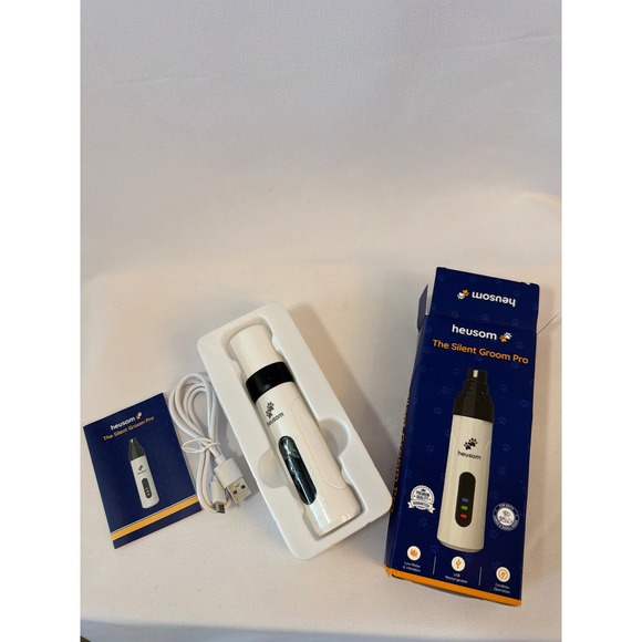 Heusom Other - Heusom Silent Groom Pro Electric Dog Nail Grinder Cordless USB Rechargeable